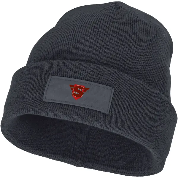Berretto invernale BOREAS in acrilico con patch e logo - Immagine 42