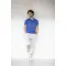 Polo cool-fit DEIMOS da 105 g/m² con stampa logo - Anteprima 3