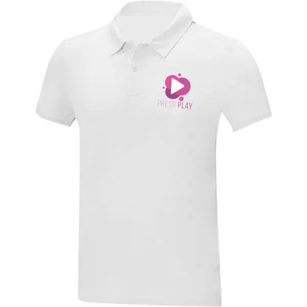 Polo cool-fit DEIMOS da 105 g/m² con stampa logo - Immagine 7