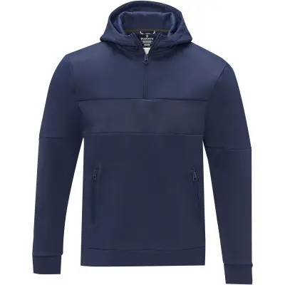 Felpa anorak con cappuccio da uomo Sayan 350 g/m² poliestere Sorona® - Immagine 9