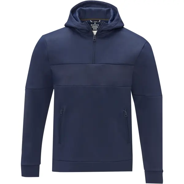 Felpa anorak con cappuccio da uomo Sayan 350 g/m² poliestere Sorona® - Immagine 9