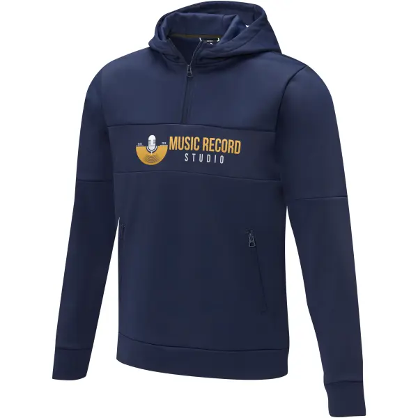 Felpa anorak con cappuccio da uomo Sayan 350 g/m² poliestere Sorona® - Immagine 11