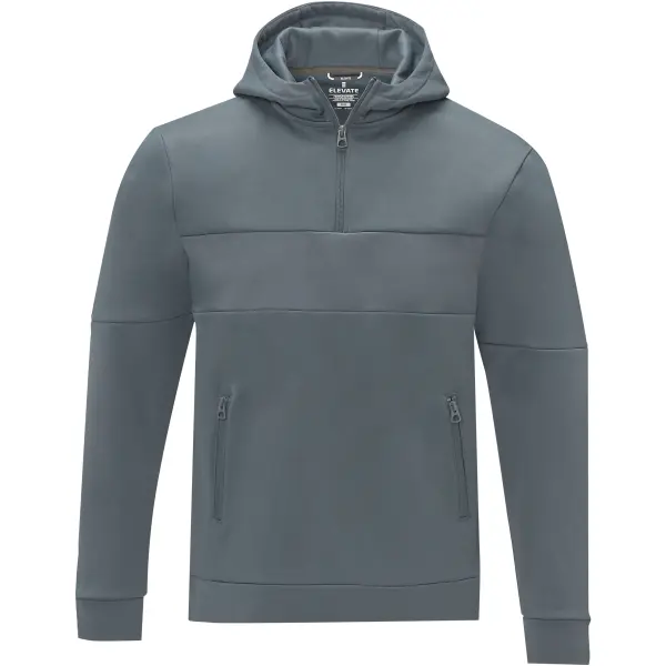 Felpa anorak con cappuccio da uomo Sayan 350 g/m² poliestere Sorona® - Immagine 13