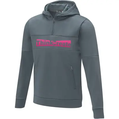 Felpa anorak con cappuccio da uomo Sayan 350 g/m² poliestere Sorona® - Immagine 15