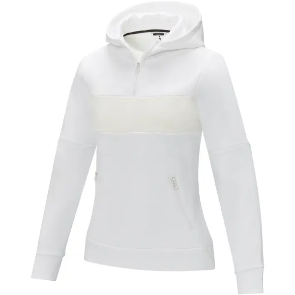 Felpa anorak con cappuccio da donna SAYAN 350 g/m² personalizzata - Immagine 4