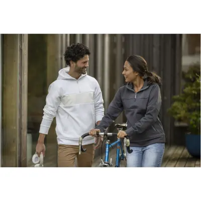 Felpa anorak con cappuccio da donna SAYAN 350 g/m² personalizzata - Immagine 3