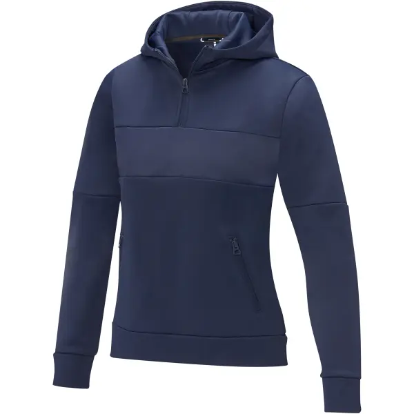 Felpa anorak con cappuccio da donna SAYAN 350 g/m² personalizzata - Immagine 8