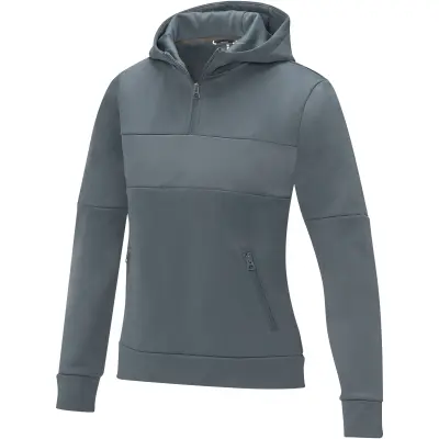 Felpa anorak con cappuccio da donna SAYAN 350 g/m² personalizzata - Immagine 12
