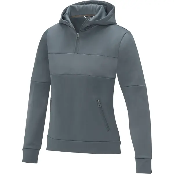 Felpa anorak con cappuccio da donna SAYAN 350 g/m² personalizzata - Immagine 12