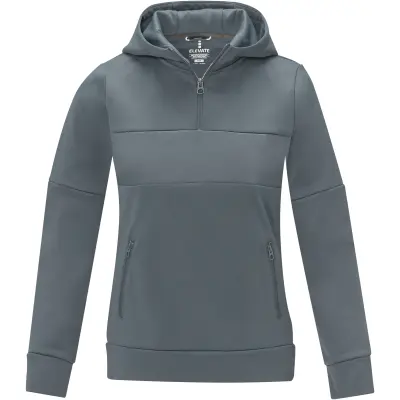 Felpa anorak con cappuccio da donna SAYAN 350 g/m² personalizzata - Immagine 13