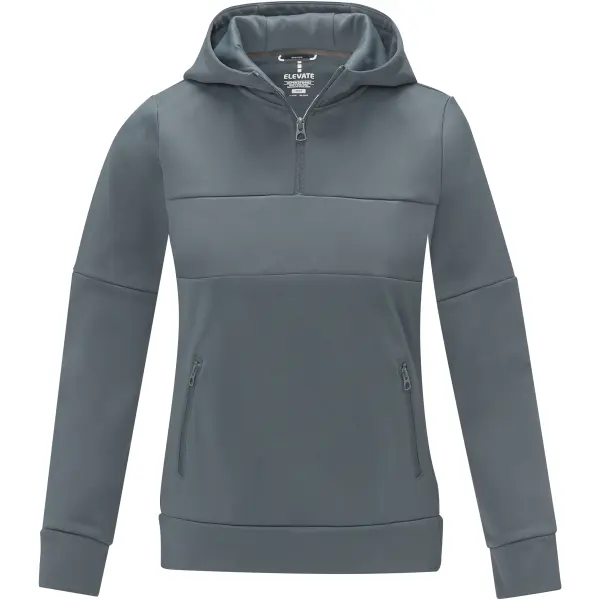 Felpa anorak con cappuccio da donna SAYAN 350 g/m² personalizzata - Immagine 13
