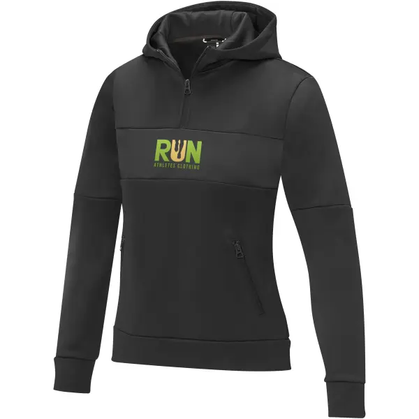Felpa anorak con cappuccio da donna SAYAN 350 g/m² personalizzata - Immagine 19