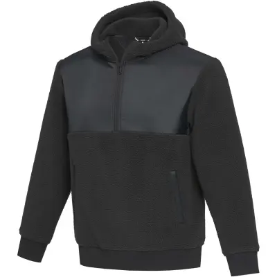 Giacca pile EVANS in sherpa riciclato 370 g/m² con stampa - Immagine 2