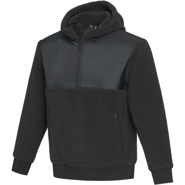 Giacca pile EVANS in sherpa riciclato 370 g/m² con stampa - Immagine 2
