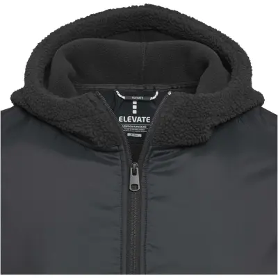 Giacca pile EVANS in sherpa riciclato 370 g/m² con stampa - Immagine 6