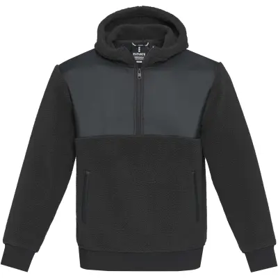 Giacca pile EVANS in sherpa riciclato 370 g/m² con stampa - Immagine 3
