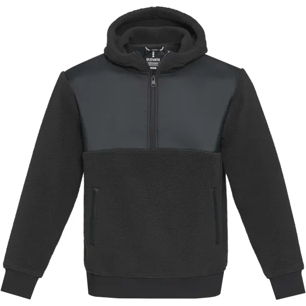 Giacca pile EVANS in sherpa riciclato 370 g/m² con stampa - Immagine 3