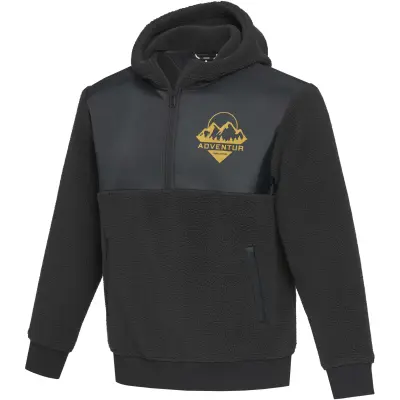 Giacca pile EVANS in sherpa riciclato 370 g/m² con stampa - Immagine 5