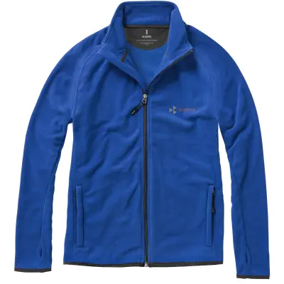 Giacca in microfleece BROSSARD promozionale con zip intera uomo - Immagine 5