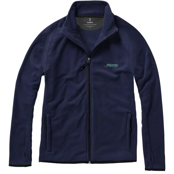 Giacca in microfleece BROSSARD promozionale con zip intera uomo - Immagine 13