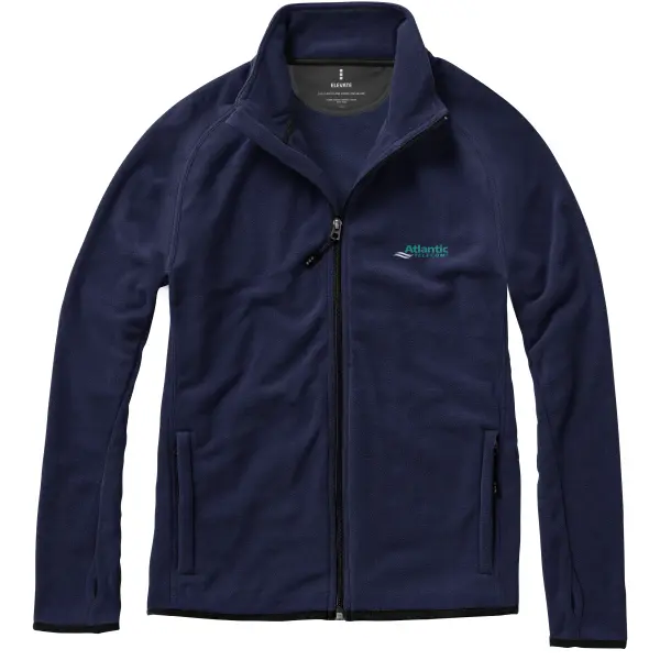 Giacca in microfleece BROSSARD promozionale con zip intera uomo - Immagine 12