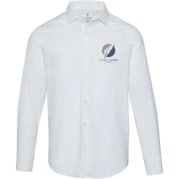 Camicia da uomo popeline 133 g/m² CARNELIAN personalizzata - Immagine 5