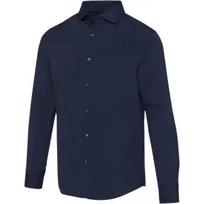 Camicia da uomo popeline 133 g/m² CARNELIAN personalizzata - Immagine 12