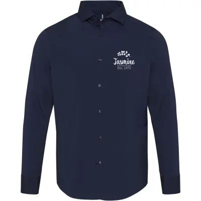 Camicia da uomo popeline 133 g/m² CARNELIAN personalizzata - Immagine 15