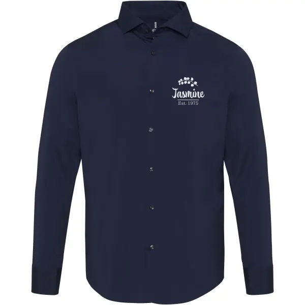 Camicia da uomo popeline 133 g/m² CARNELIAN personalizzata - Immagine 15