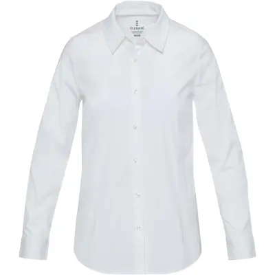 Camicia da donna popeline Carnelian 133 g/m² con stampa del tuo logo - Immagine 3