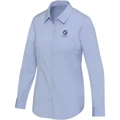 Camicia da donna popeline Carnelian 133 g/m² con stampa del tuo logo - Immagine 10
