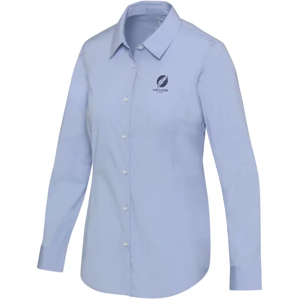 Camicia da donna popeline Carnelian 133 g/m² con stampa del tuo logo - Immagine 10