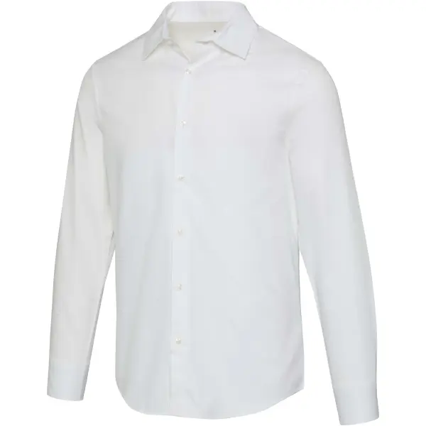 Camicia da uomo in twill 185 g/m² CITRINE personalizzata - Immagine 2