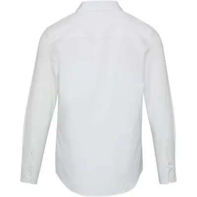 Camicia da uomo in twill 185 g/m² CITRINE personalizzata - Immagine 4