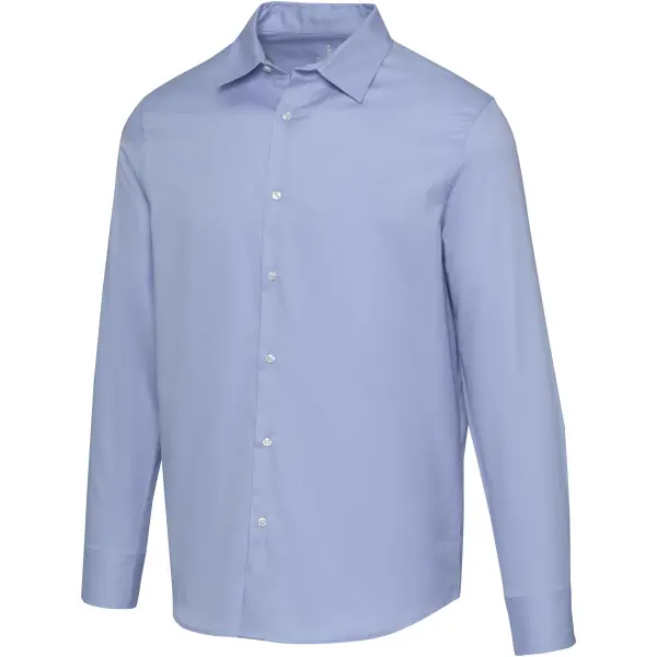 Camicia da uomo in twill 185 g/m² CITRINE personalizzata - Immagine 7