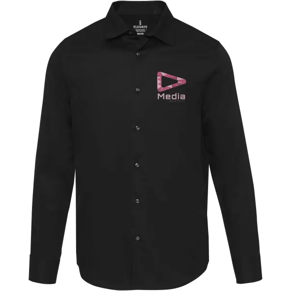 Camicia da uomo in twill 185 g/m² CITRINE personalizzata - Immagine 15