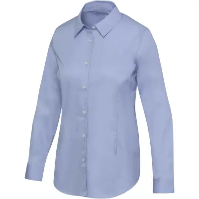 Camicia da donna CITRINE in twill da 185 g/m² personalizzabile - Immagine 7
