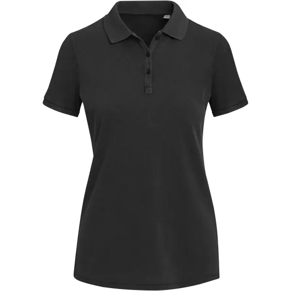 Polo da donna CALGARY in tessuto lavato 200 g/m² personalizzata - Immagine 3