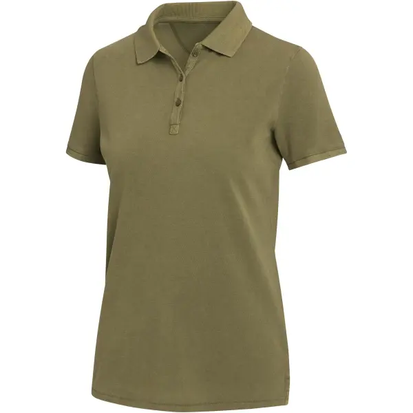 Polo da donna CALGARY in tessuto lavato 200 g/m² personalizzata - Immagine 7
