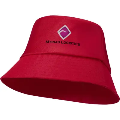 Cappello da sole SOLARIS in poliestere 130 g/m² con stampa del logo - Immagine 9