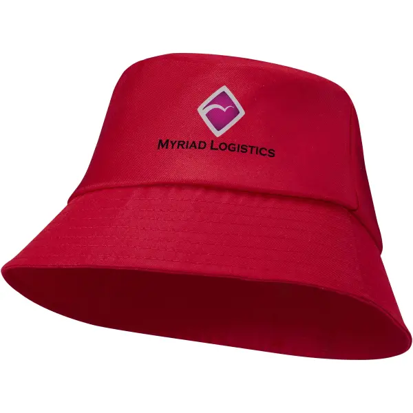 Cappello da sole SOLARIS in poliestere 130 g/m² con stampa del logo - Immagine 9