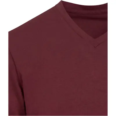 T-shirt unisex con scollo a V BALFOUR in cotone OCS 200 g/m² - Immagine 19