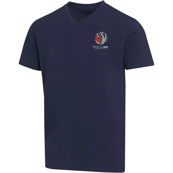 T-shirt unisex con scollo a V BALFOUR in cotone OCS 200 g/m² - Immagine 29