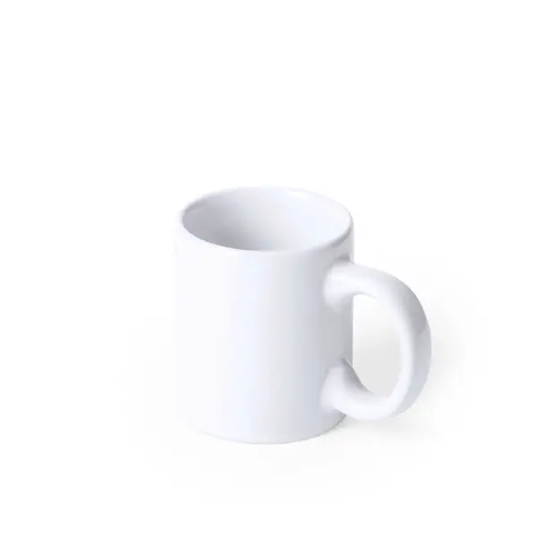 Tazza in ceramica LUTIN 80 ml con stampa del tuo logo - Immagine 1