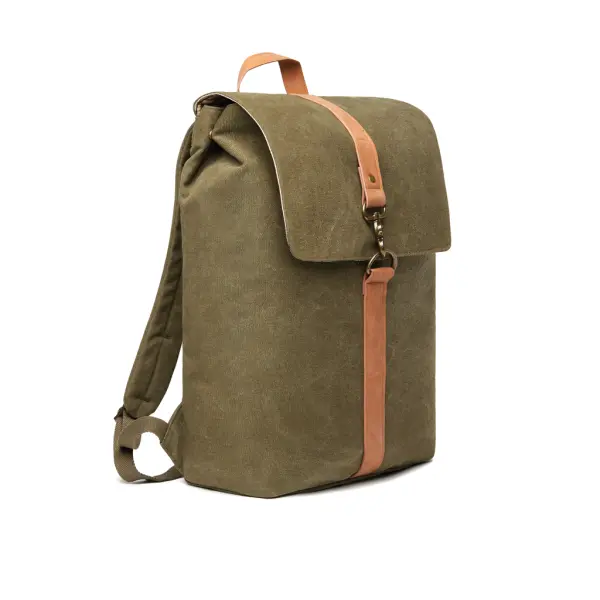 Zaino personalizzato Bosler in canvas riciclato 17L - Immagine 4