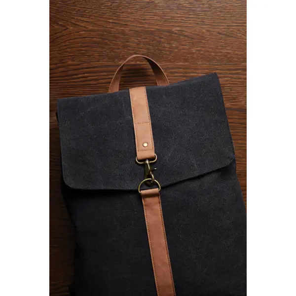 Zaino personalizzato Bosler in canvas riciclato 17L - Immagine 11