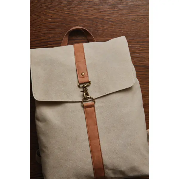 Zaino personalizzato Bosler in canvas riciclato 17L - Immagine 18