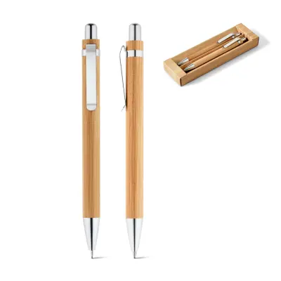 GREENY Set con penna a sfera e matita portamina