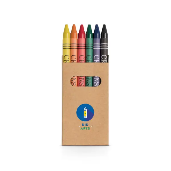 EAGLE Scatola con 6 pastelli a cera - Immagine 3