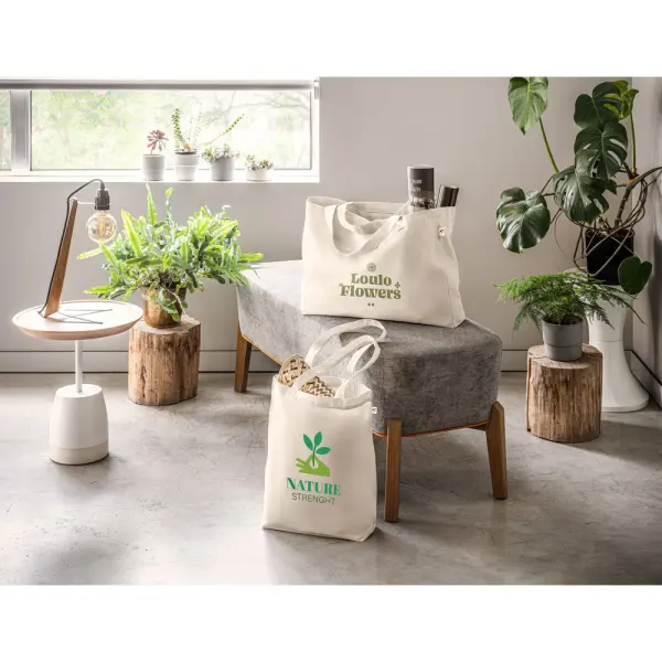 Borsa in cotone riciclato - GIRONA - Immagine 2